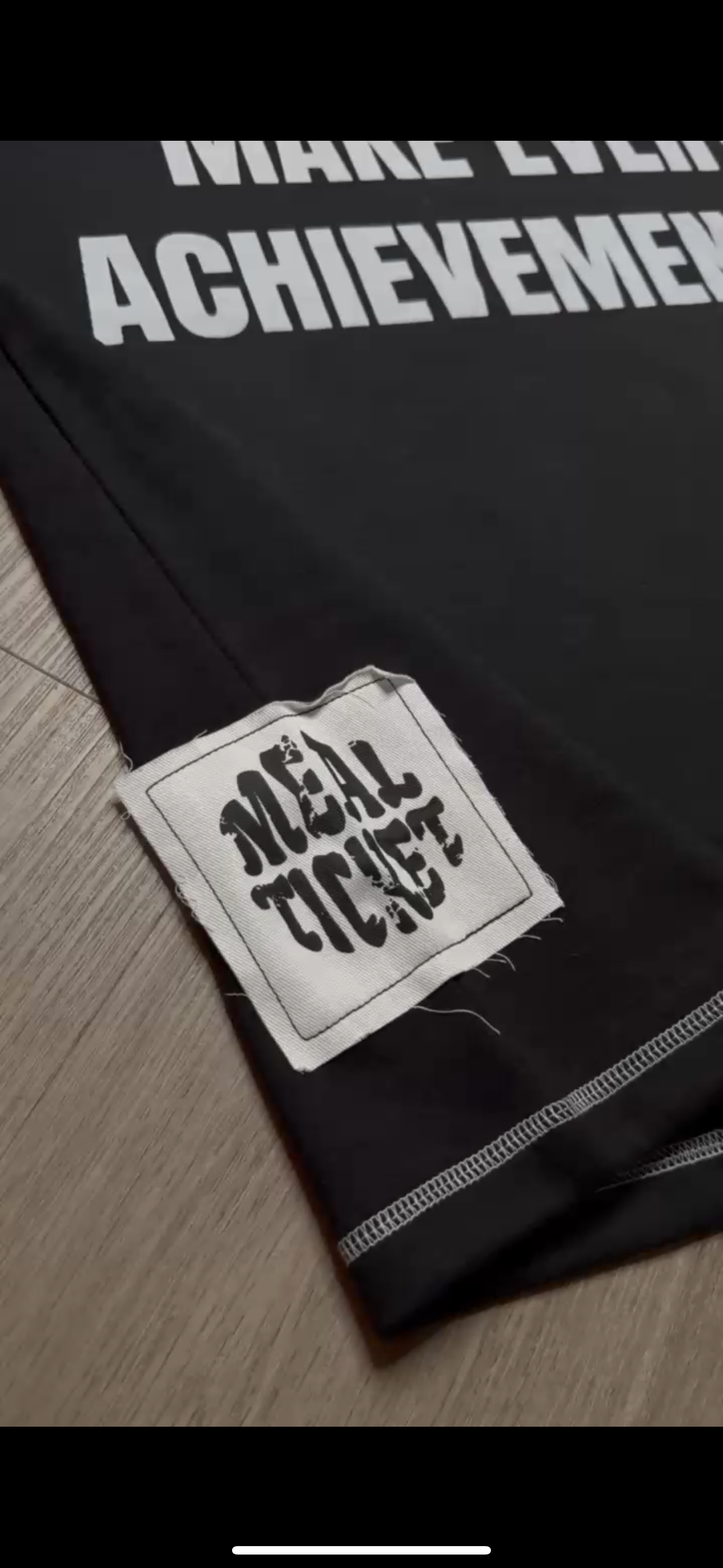 Black Mealticket Tee
