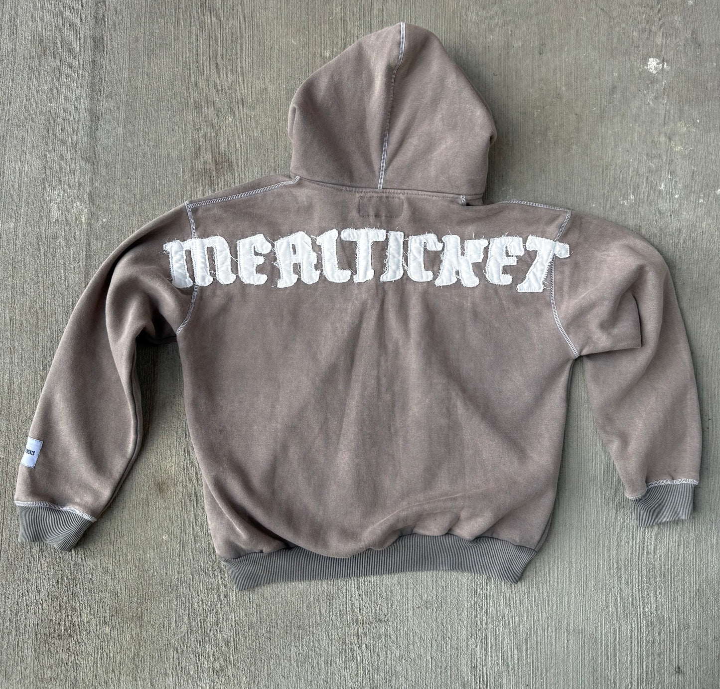 MT "Vault" Vintage Gray Hoodie