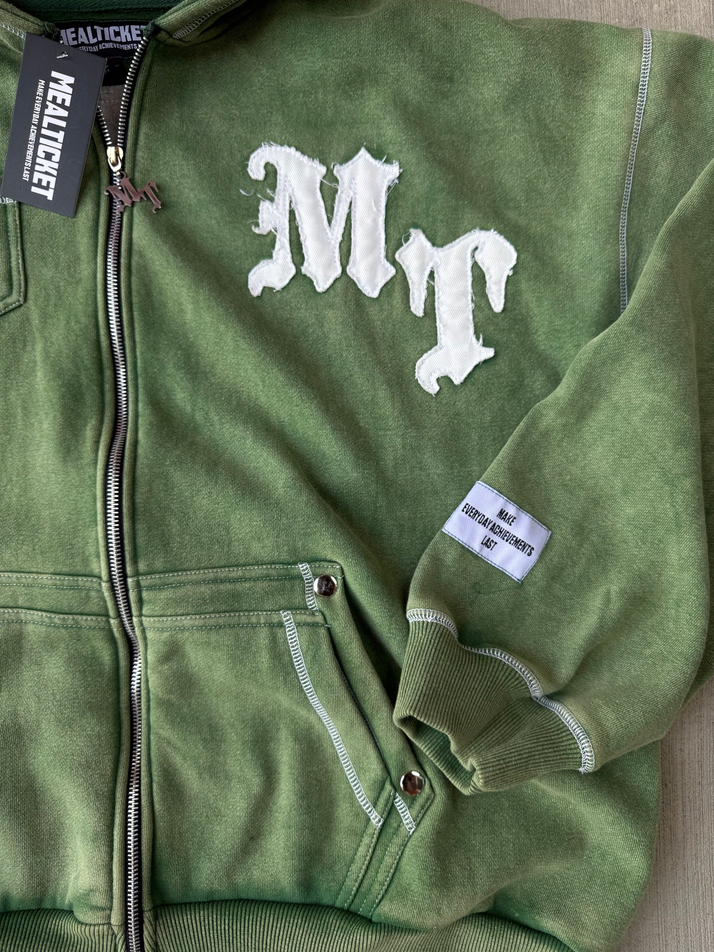 MT "Vault" Green hoodie