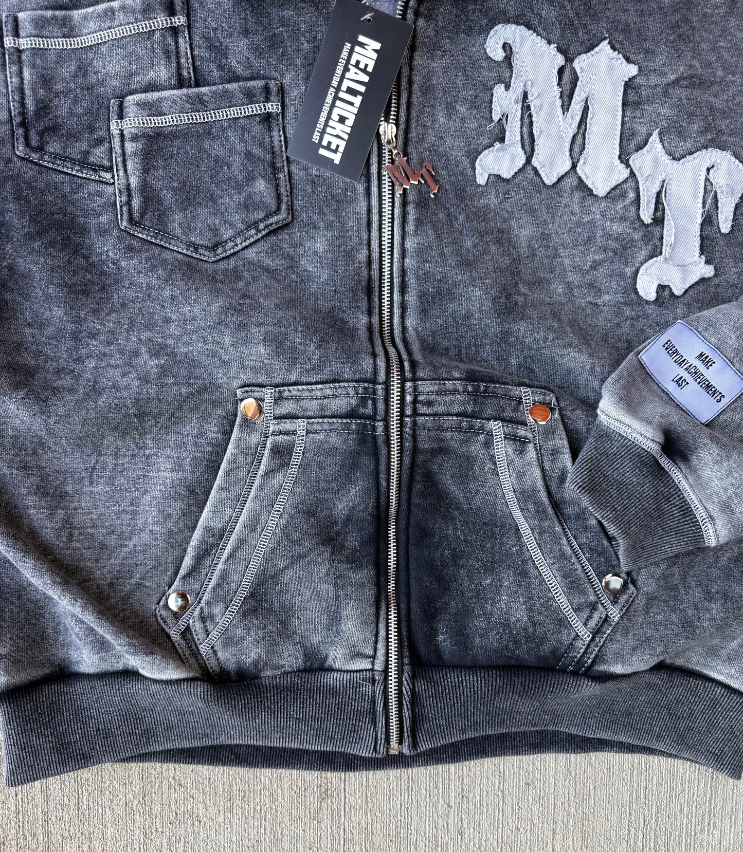 MT "Vault" Charcoal hoodie