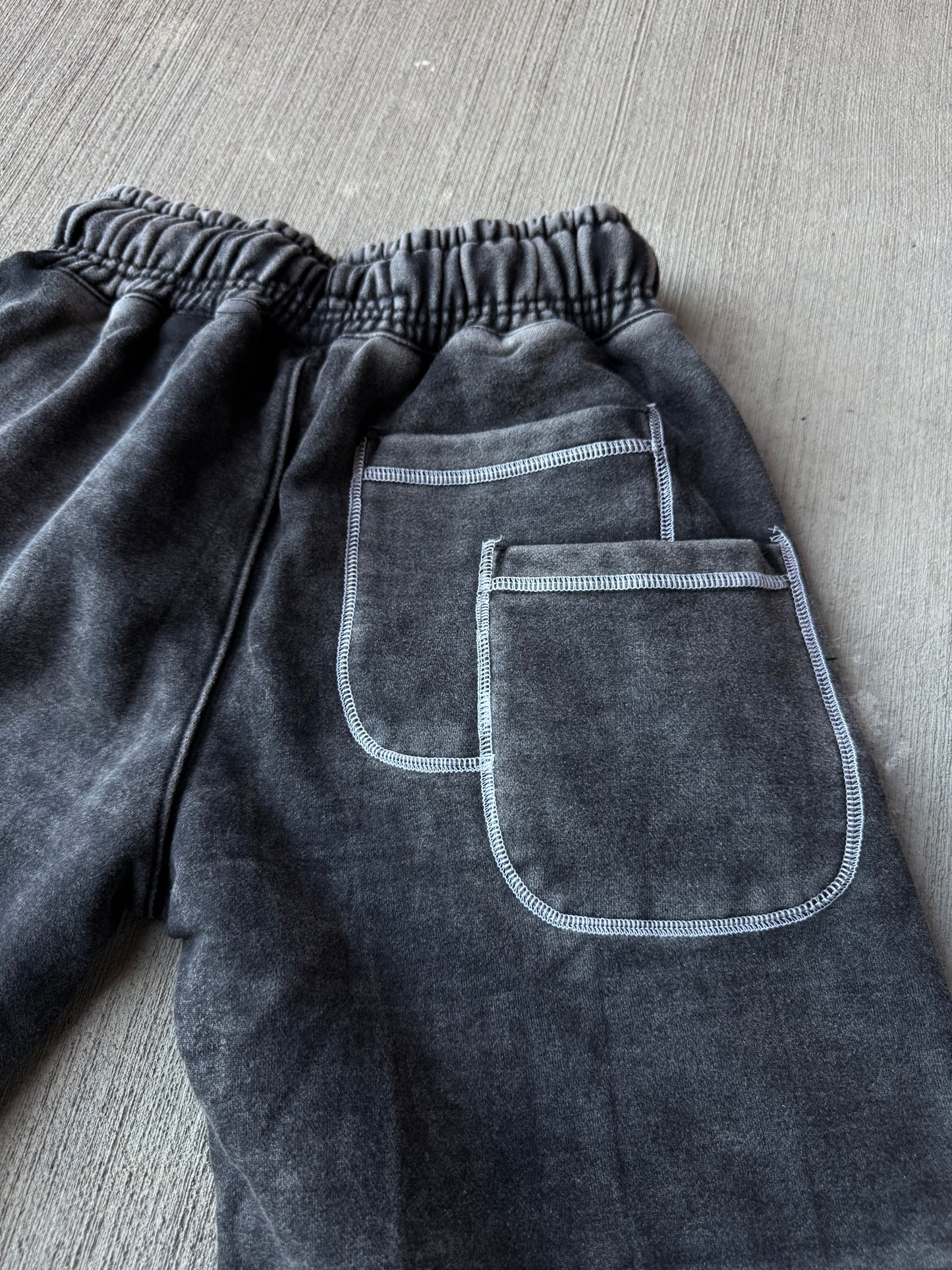 MT Charcoal Vintage Shorts