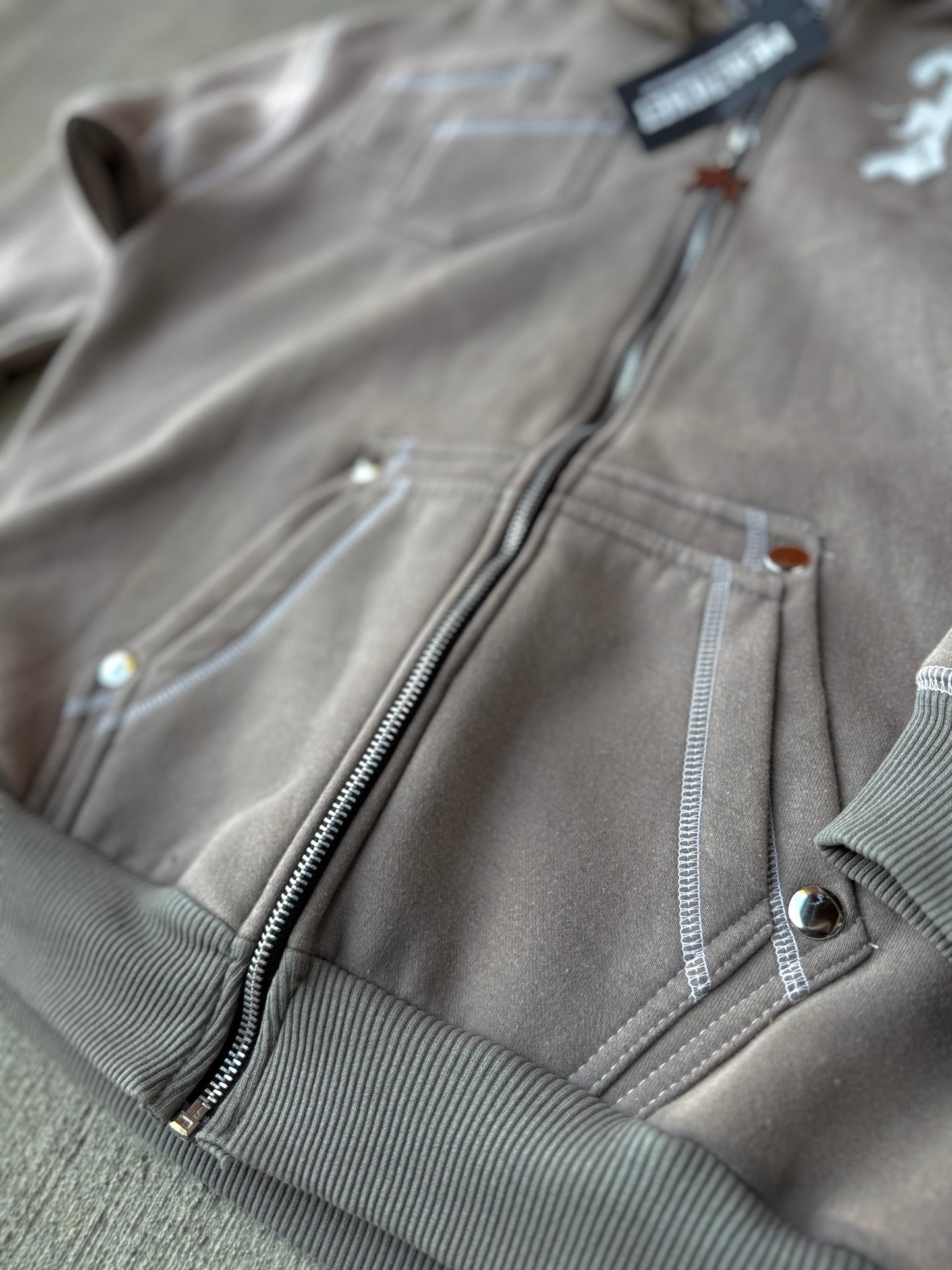 MT "Vault" Vintage Gray Hoodie