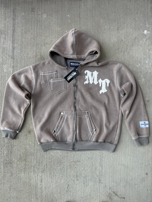 MT "Vault" Vintage Gray Hoodie
