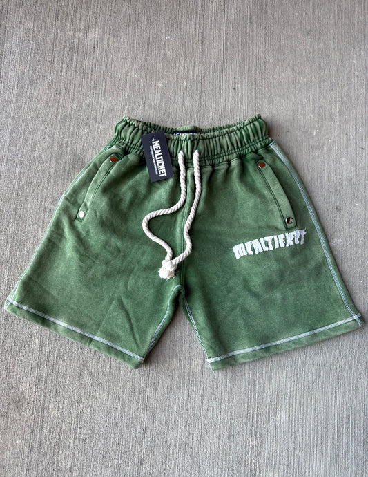 MT Vintage Green Shorts